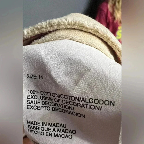 VTG 90s Y2K TOMMY HILFIGER MINI SKIRT SZ 14Khaki Denim RETRO Streetwear Charmed - Picture 8 of 8